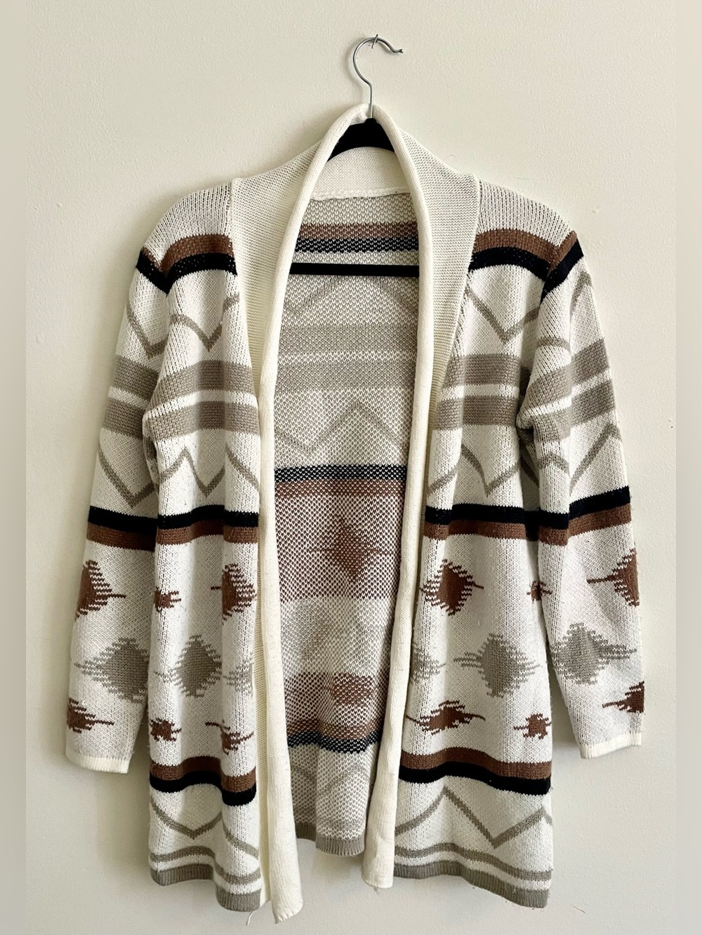 🤠 Cozy Aztec Open-Front Cardigan 🤠